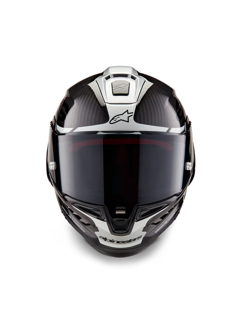 Alpinestars Supertech R10 Helmet – Element (Carbon / Silver / Black)