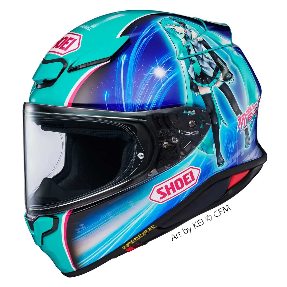 Shoei RF-1400 Hatsune Miku - TC4 Limited Edition