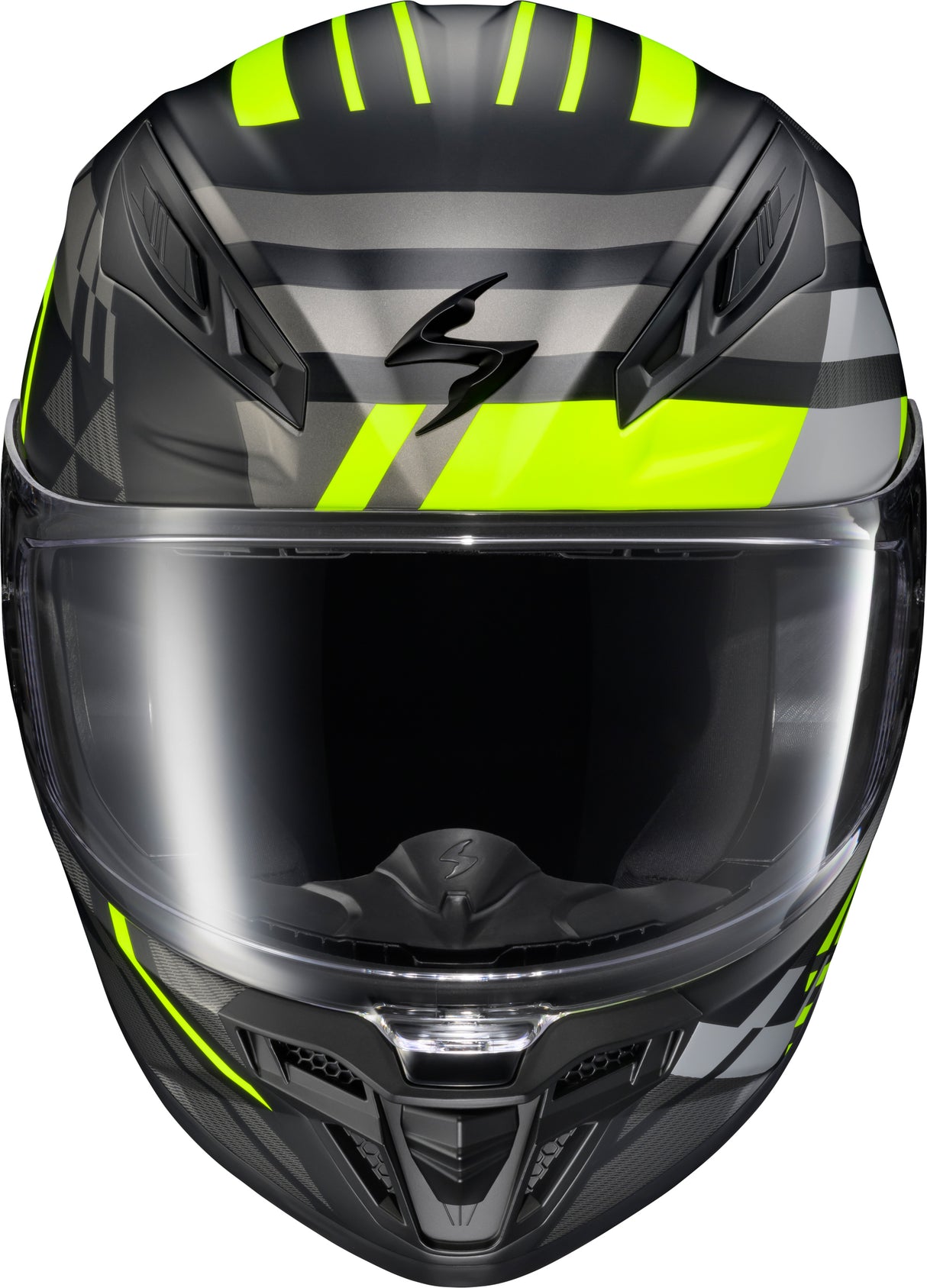 Exo R430 Full Face Helmet Paradox Hi Viz 2x