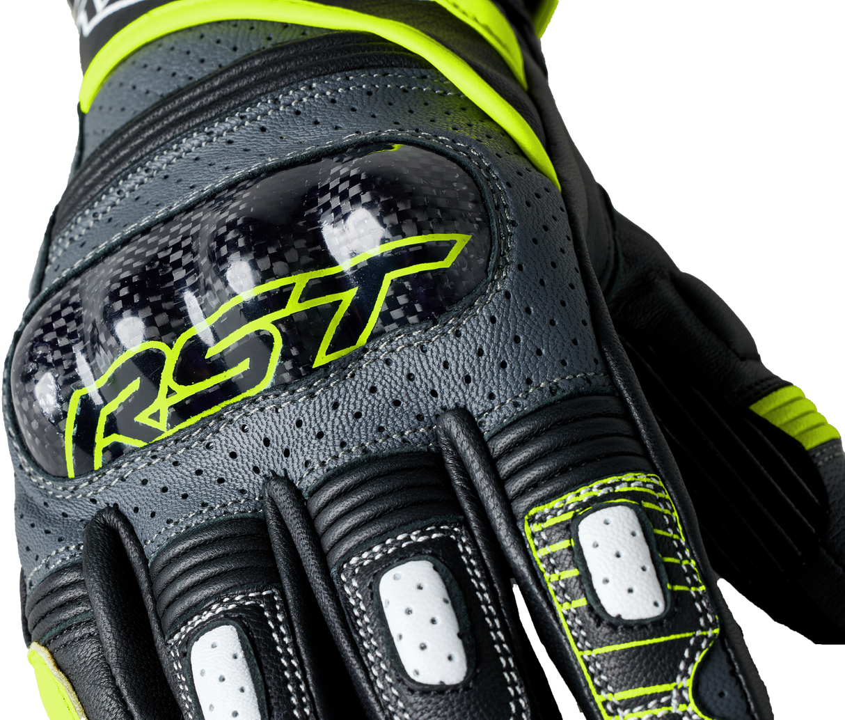 Fulcrum Ce Glove Grey/Flo Yellow/Black Sm
