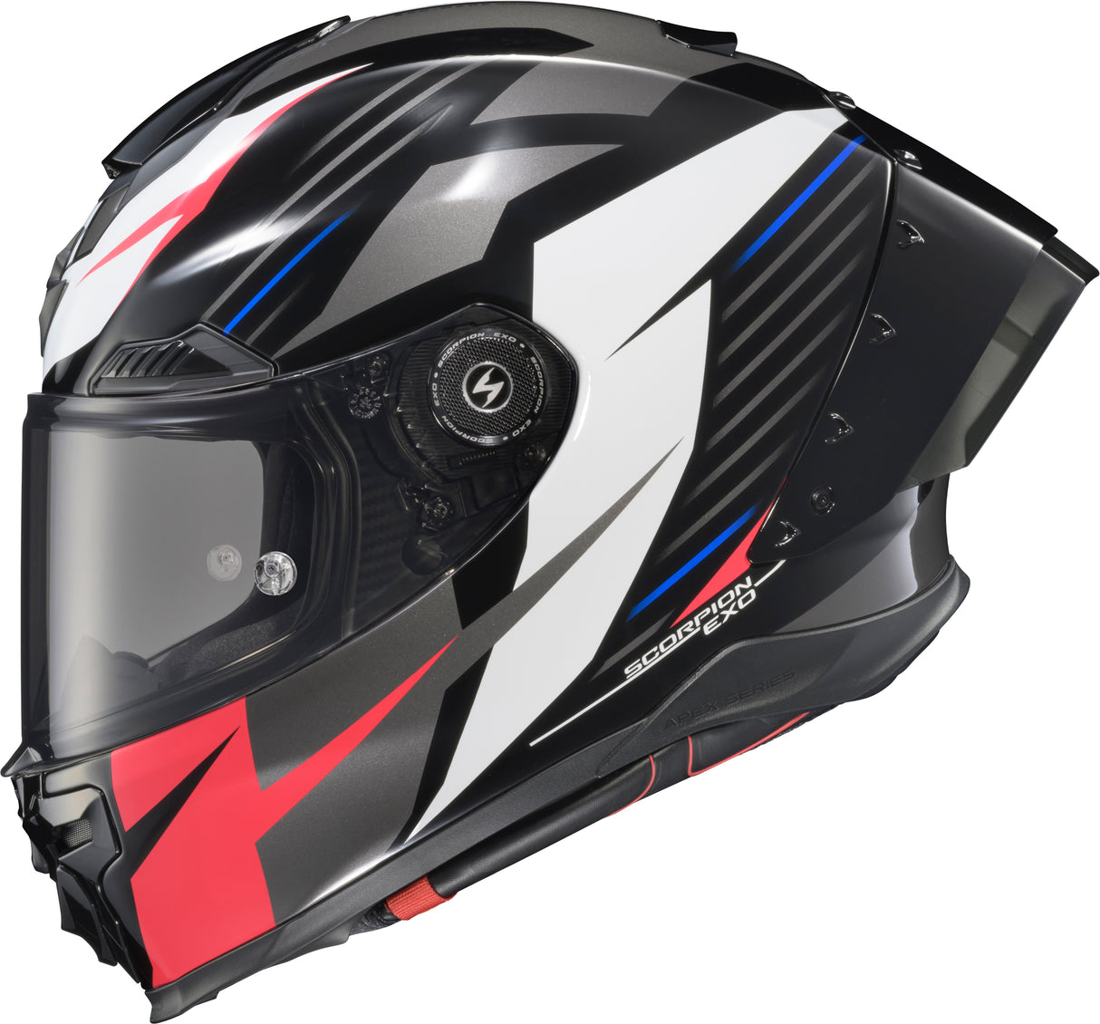 Apex Exo Warp Full Face Helmet Dilithium Blk/Red/Wht/Blue 2x