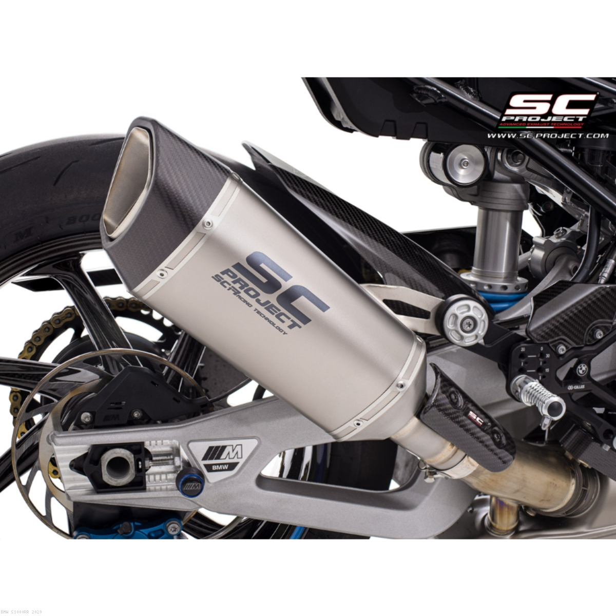 SC-Project SC1-R Slip-On Exhaust – BMW S1000RR (2020–2025+) / M1000RR (2021–2024)
