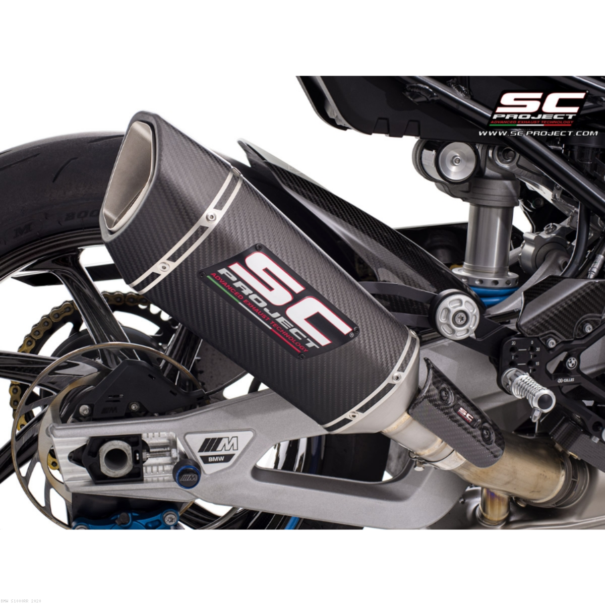 SC-Project SC1-R Slip-On Exhaust – BMW S1000RR (2020–2025+) / M1000RR (2021–2024)