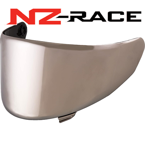 Front Quarter View of Chrome NZ-Race Visor