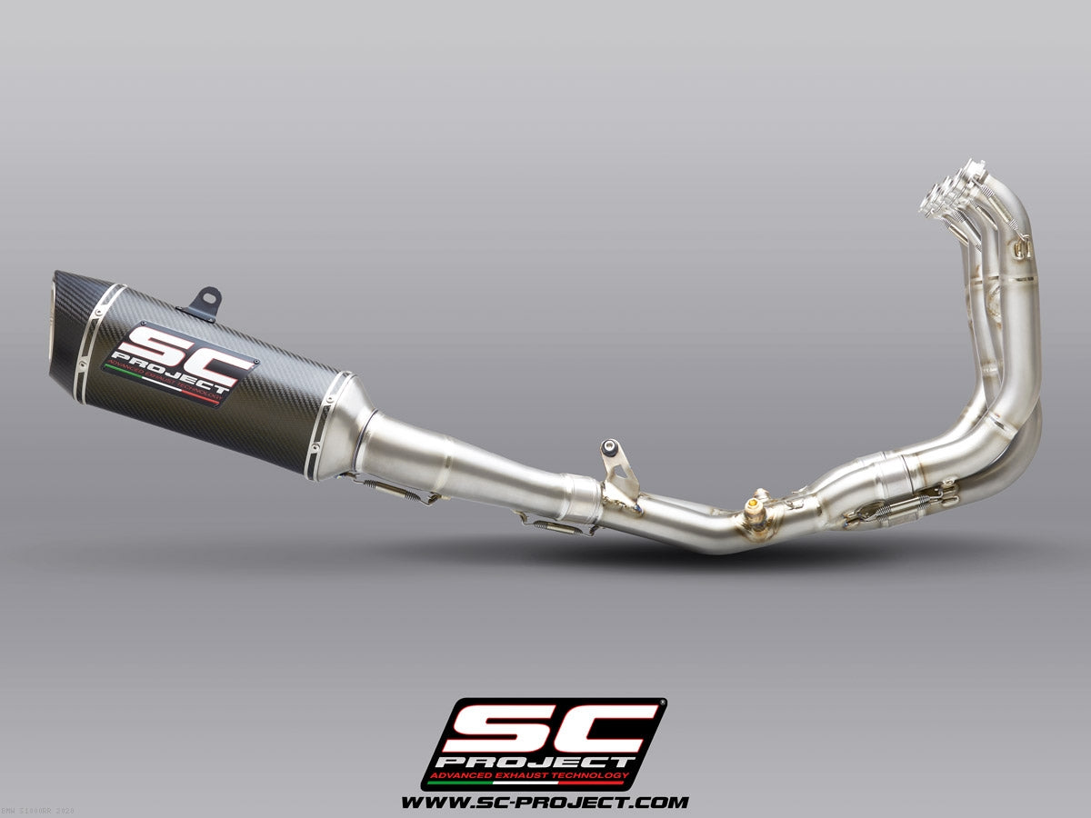 SC-Project SC1-R Full Titanium Exhaust System – BMW S1000RR (2020–2025+) / M1000RR (2021–2024))