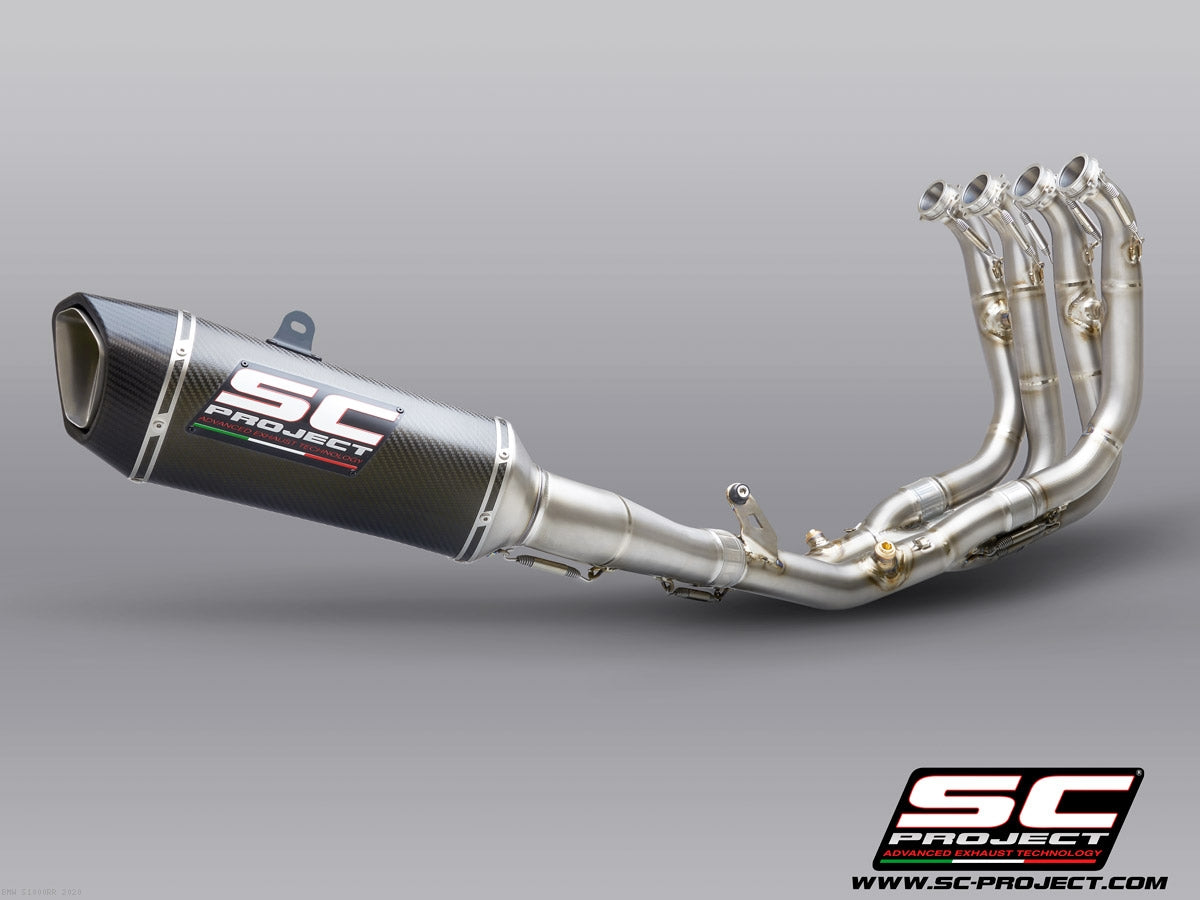 SC-Project SC1-R Full Titanium Exhaust System – BMW S1000RR (2020–2025+) / M1000RR (2021–2024))