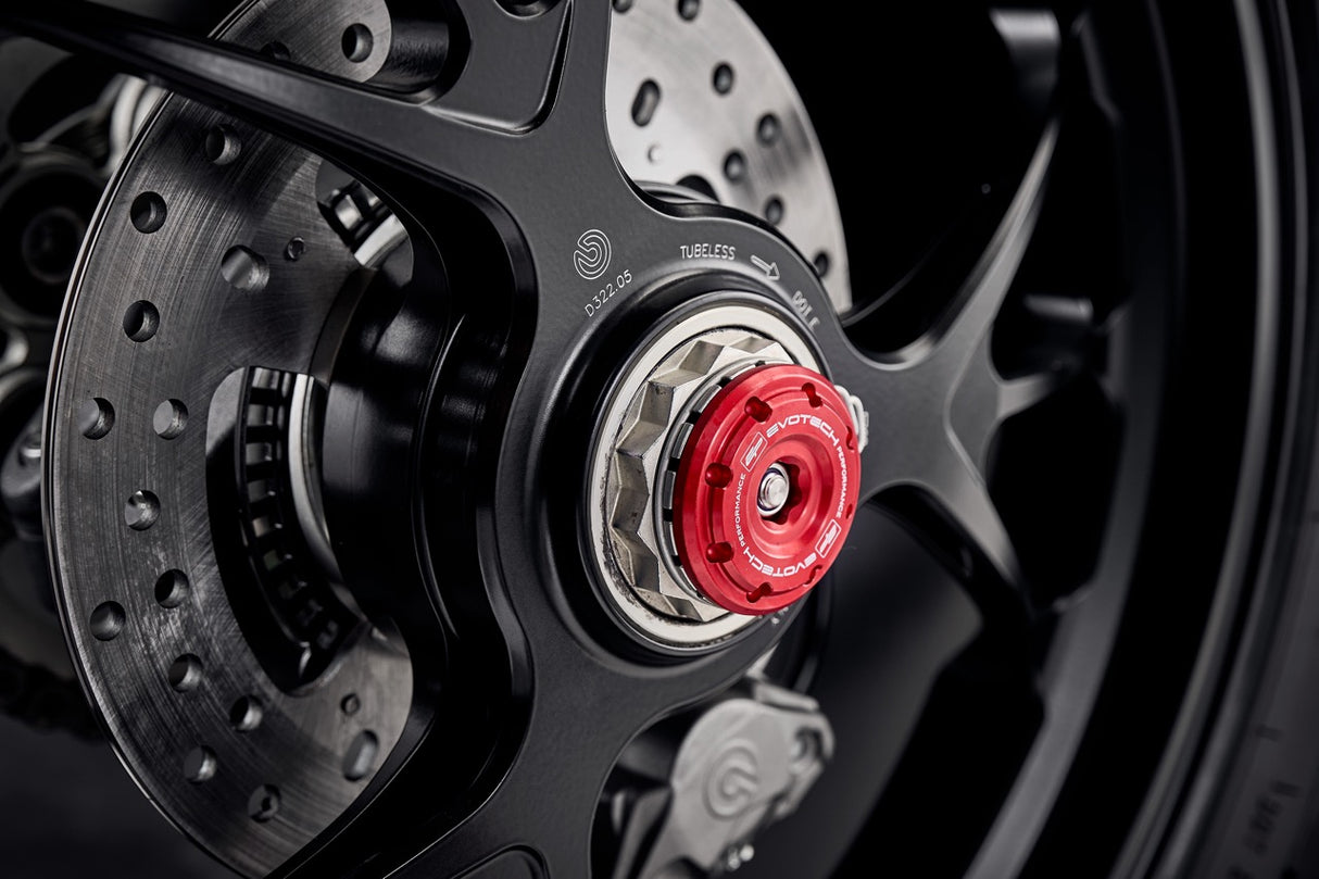 Evotech Performance Rear Axle Sliders – Ducati Panigale (1199 / 1299 / V4)