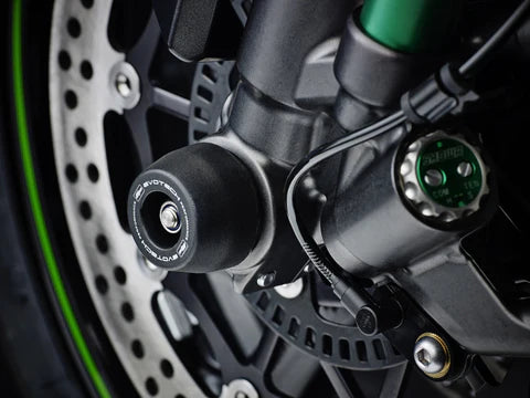 Evotech Performance Front Axle Sliders – Kawasaki Ninja H2 / H2R / ZX-10R (2011–2025+)