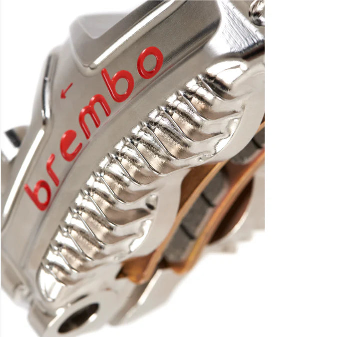 Brembo GP4-MS Monobloc Front Caliper Set – 100mm Radial Mount (Nickel)