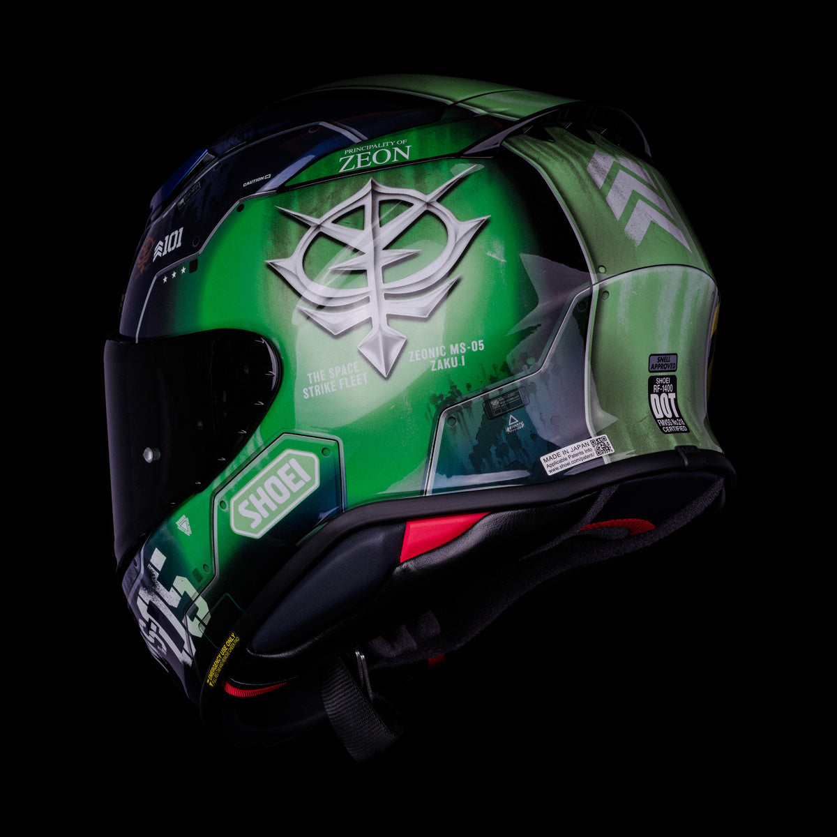 Shoei RF-1400 MS-05 Zaku I - Limited Edition