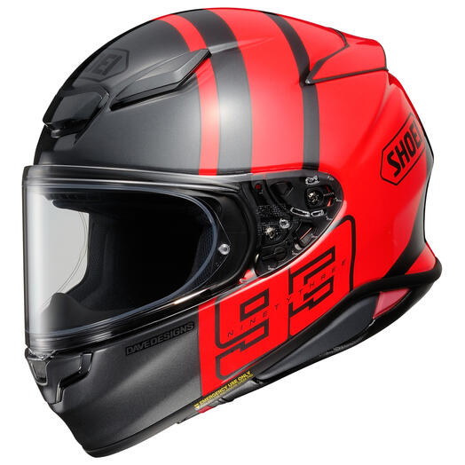 Shoei RF-1400 Helmet – MM93 Track TC-1