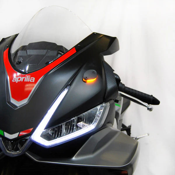 NRC Mirror Block Off Turn Signals – Aprilia RSV4 1100 / Factory