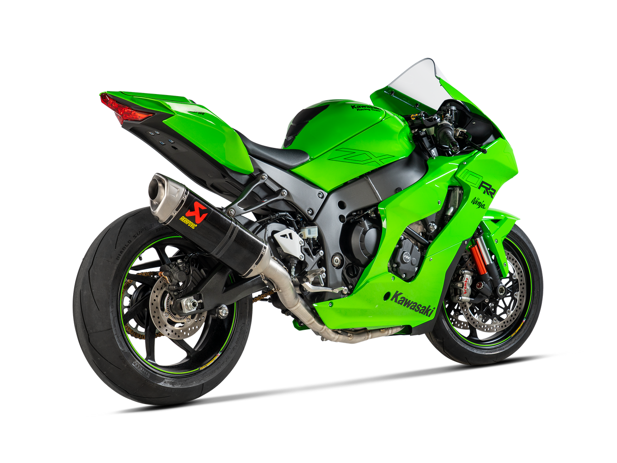 Akrapovic Evolution Full Titanium Exhaust System – Kawasaki ZX-10R / ZX-10RR (2021–2025+)