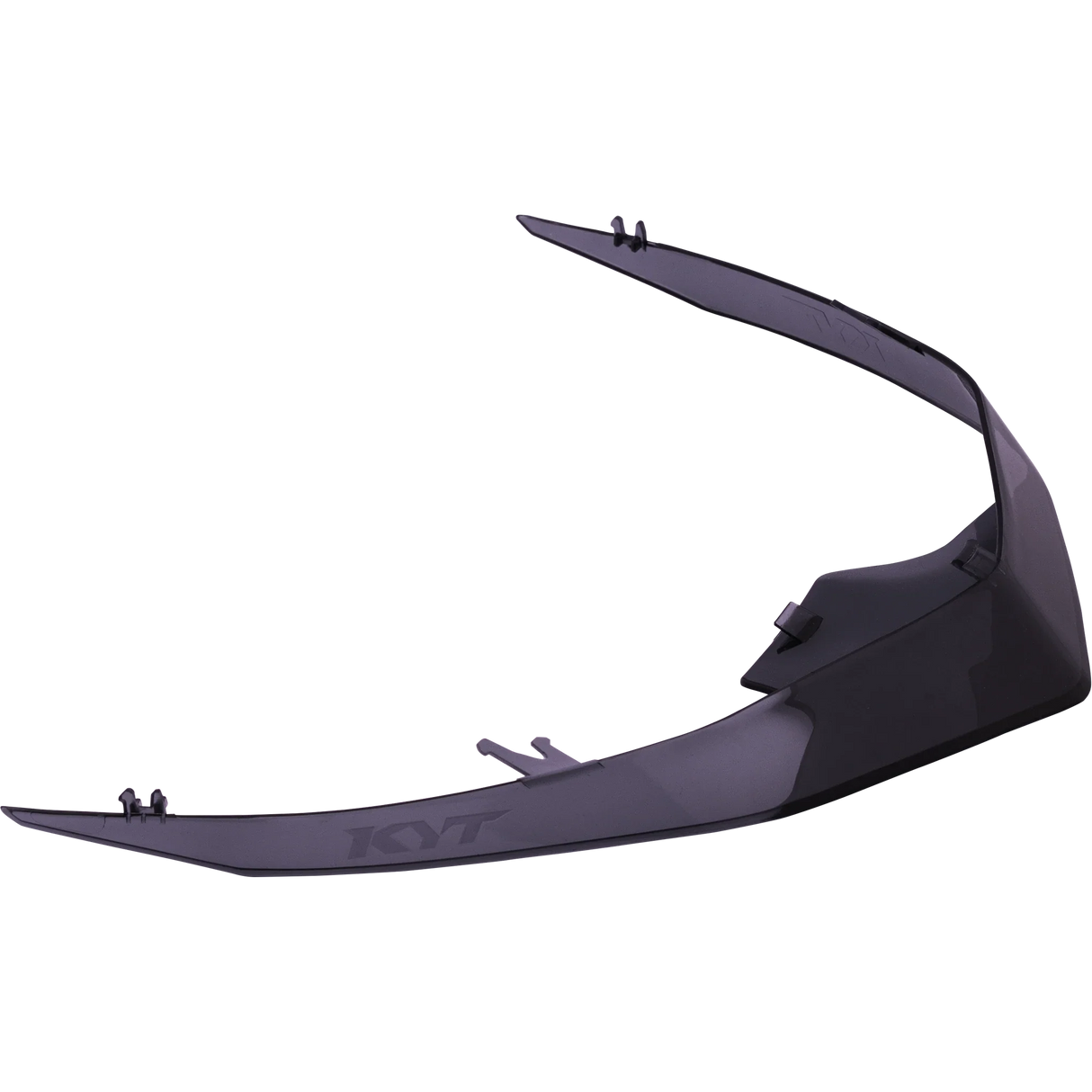 Rear Left Quarter View of Dark Smoke TT-REVO Extension Spoiler