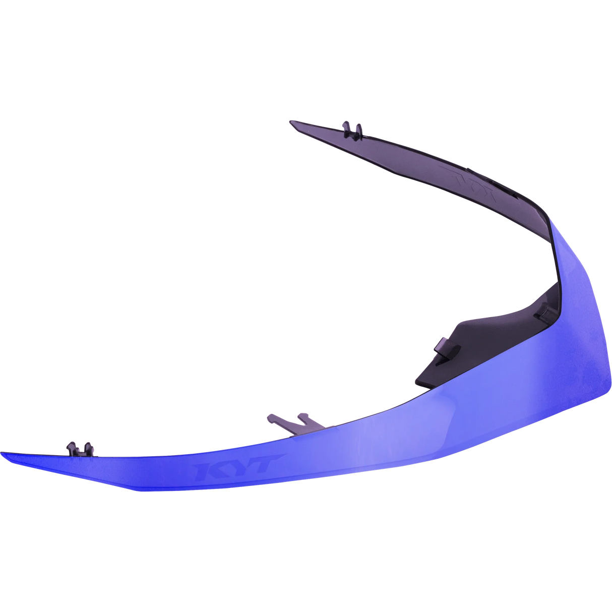 Rear Left Quarter View of Iridium Blue TT-REVO Spoiler Extension