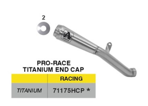 Arrow Pro Race Titanium System – Honda CBR1000RR (2017–2025+)