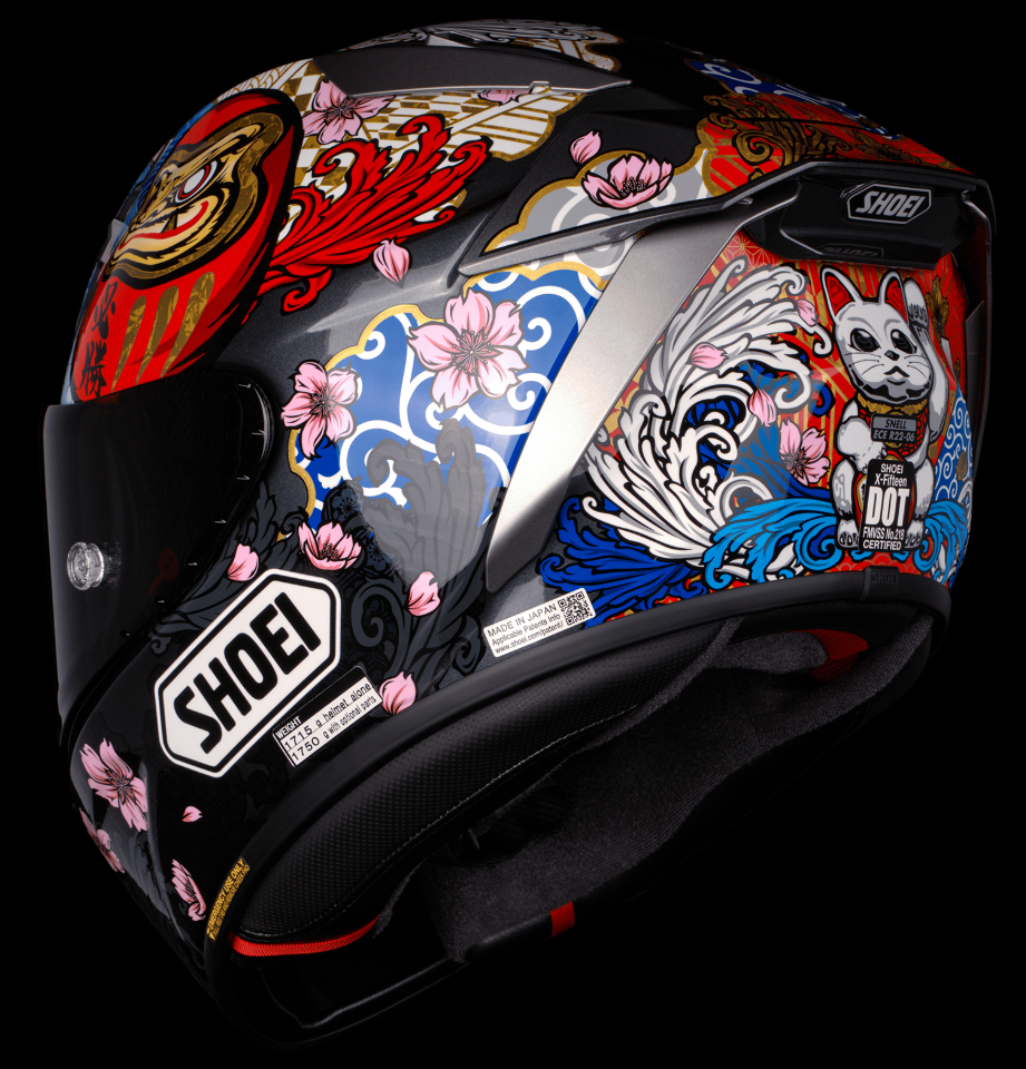 Shoei X-15 Helmet – Marquez Motegi 5
