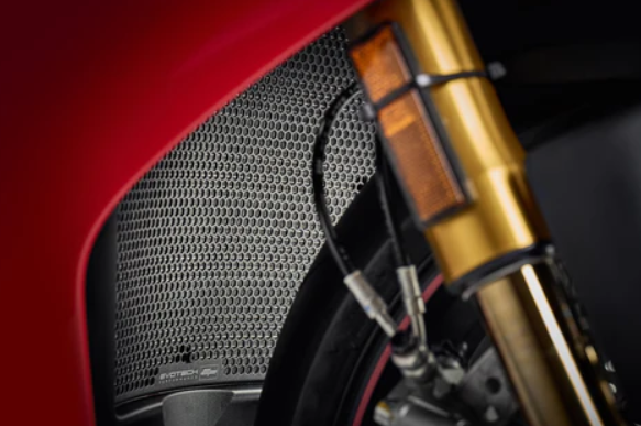 Evotech Performance Radiator & Oil Cooler Guard Set – Ducati Panigale V4 / V4 S (2018–2024)