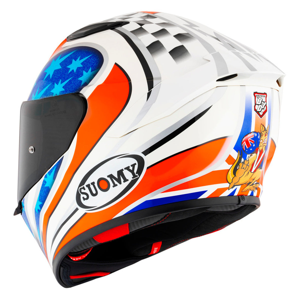 Suomy Track‑1 Troy Bayliss 2002 Replica