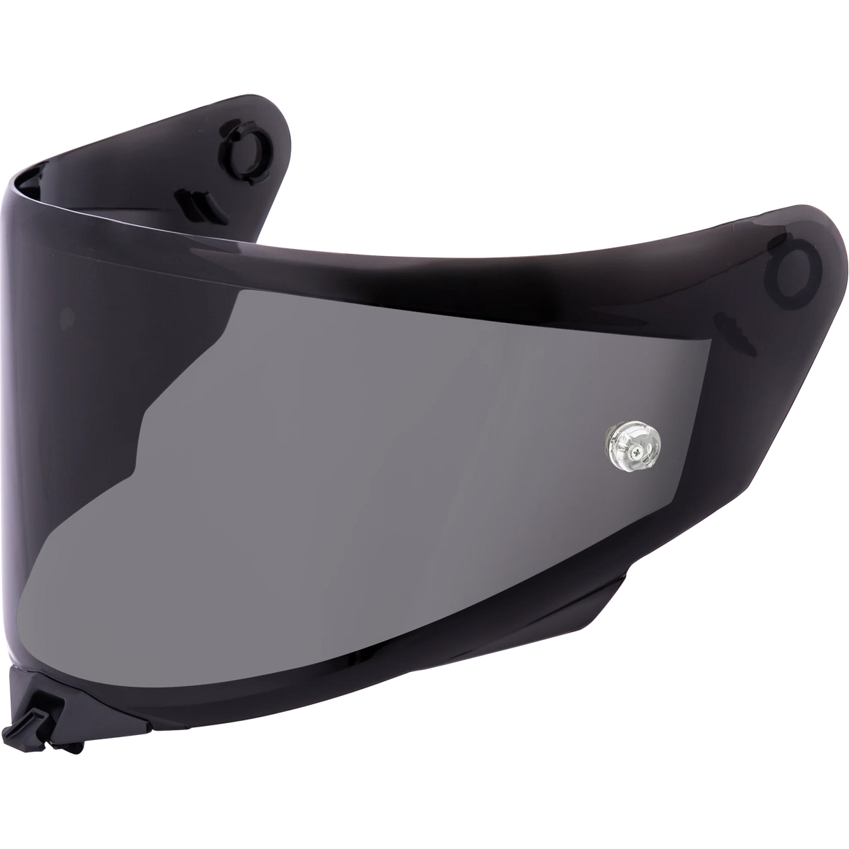 Front Quarter View of TT-REVO Dark Smoke Visor