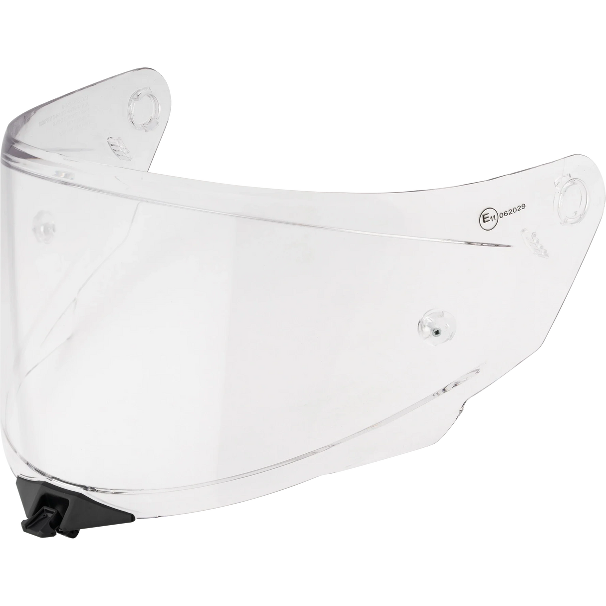 Front Quarter View of TT-REVO Clear Visor