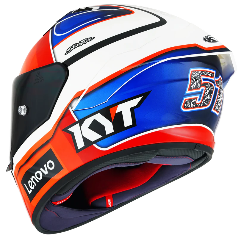 KYT NZ-Race Helmet - Pirro Replica