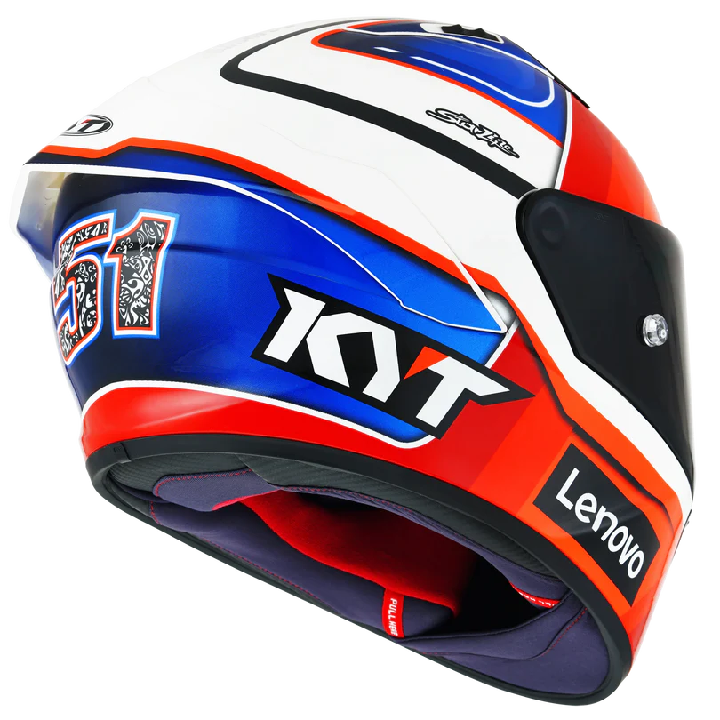 KYT NZ-Race Helmet - Pirro Replica