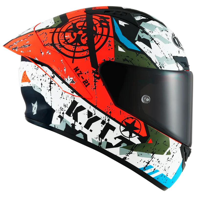 KYT NZ-Race Helmet - Blazing