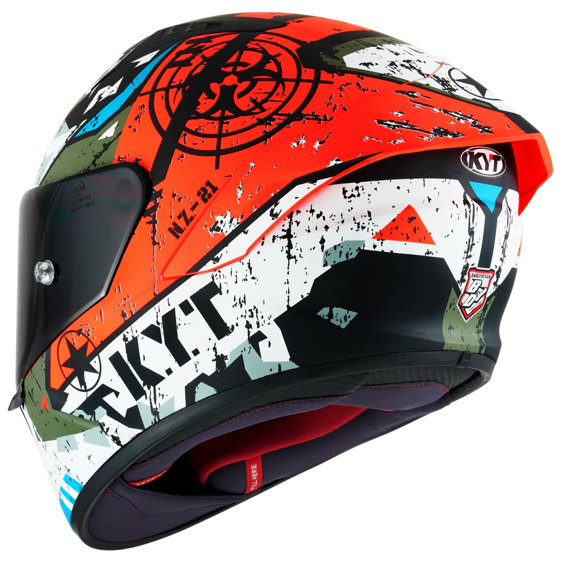 KYT NZ-Race Helmet - Blazing