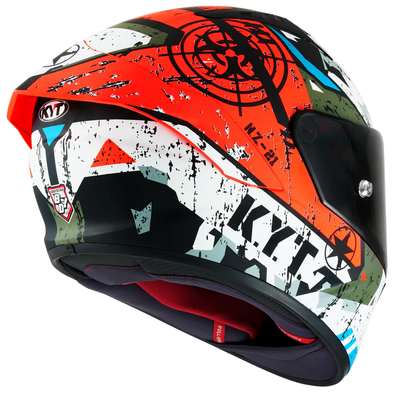 KYT NZ-Race Helmet - Blazing