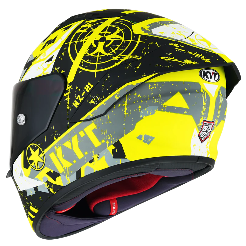 KYT NZ-Race Helmet - Blazing