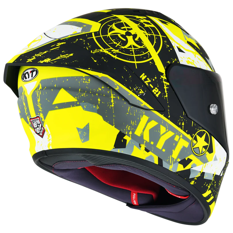 KYT NZ-Race Helmet - Blazing