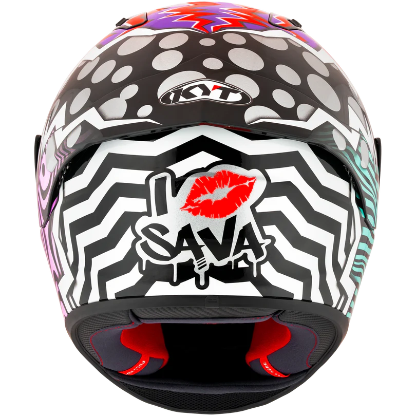 KYT NZ-Race Helmet - Savadori Replica