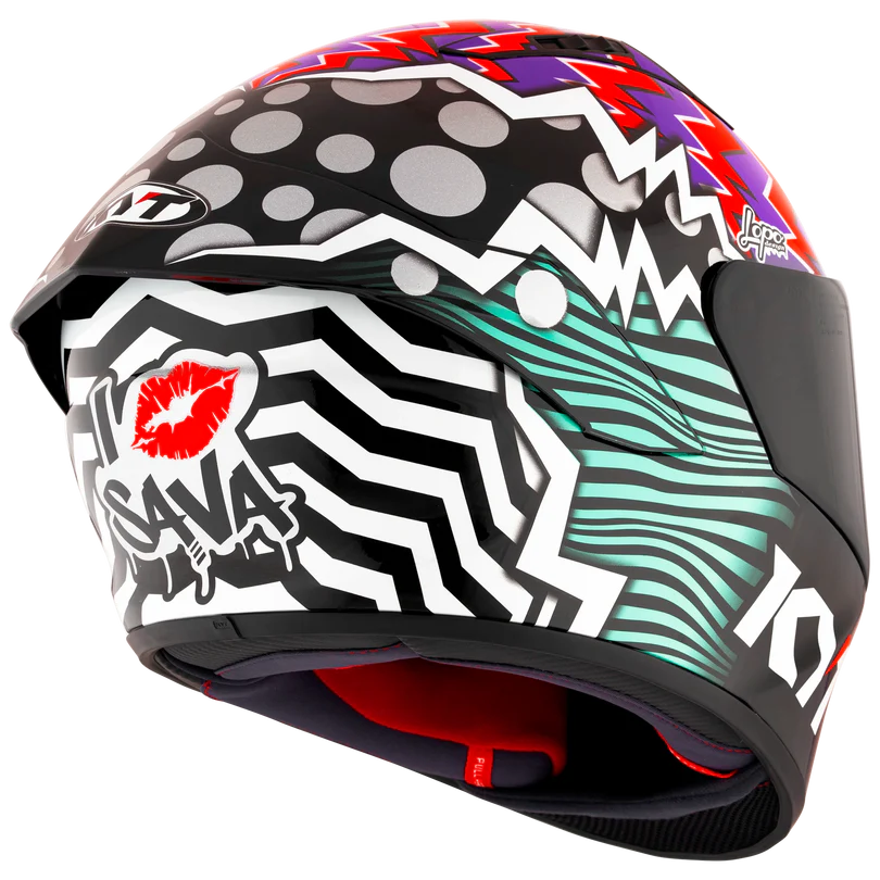 KYT NZ-Race Helmet - Savadori Replica