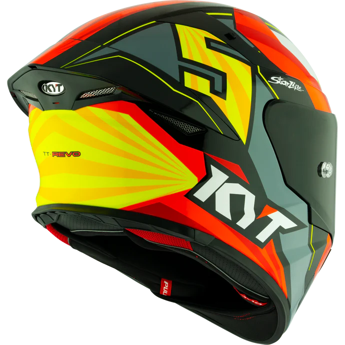 KYT TT Revo Helmet - Flux Replica
