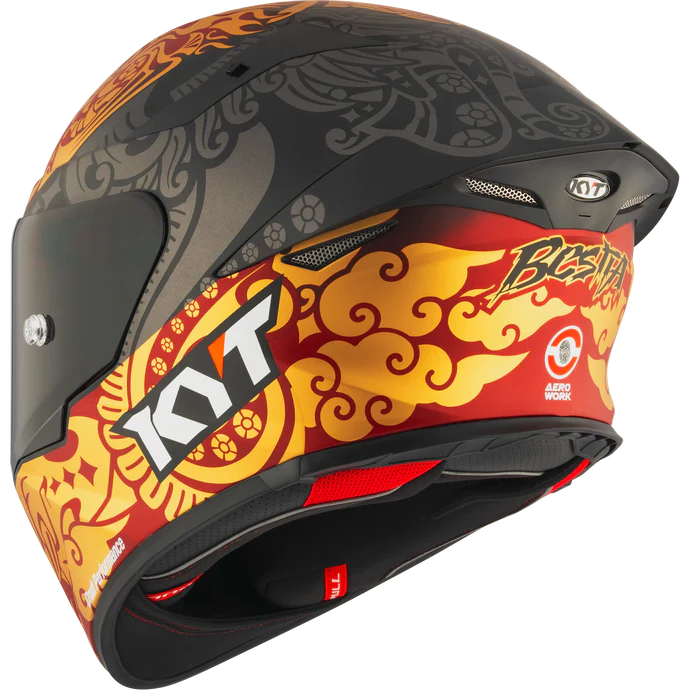 KYT TT Revo Helmet – Enea Bastianini Indonesia 2024 Replica