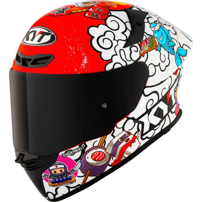 KYT TT Revo Helmet - Sushi Time