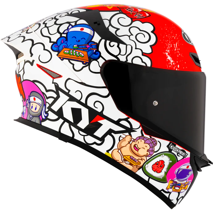 KYT TT Revo Helmet - Sushi Time