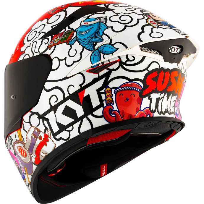 KYT TT Revo Helmet - Sushi Time