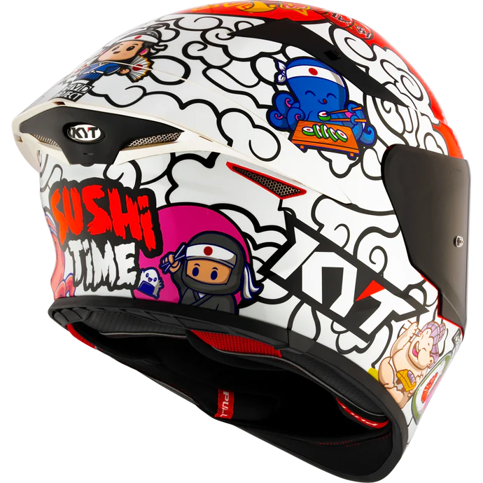 KYT TT Revo Helmet - Sushi Time