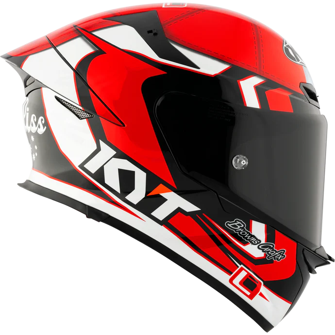KYT TT Revo Helmet - Bayliss Replica