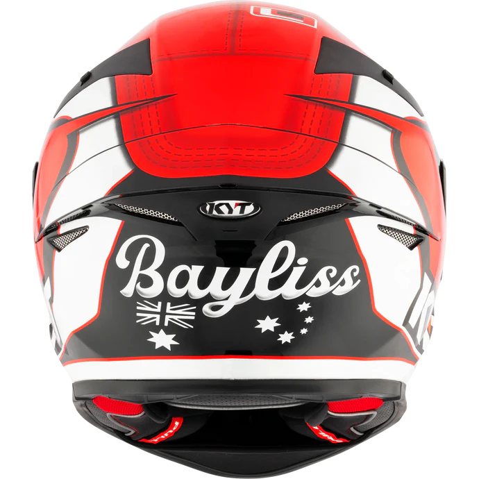 KYT TT Revo Helmet - Bayliss Replica