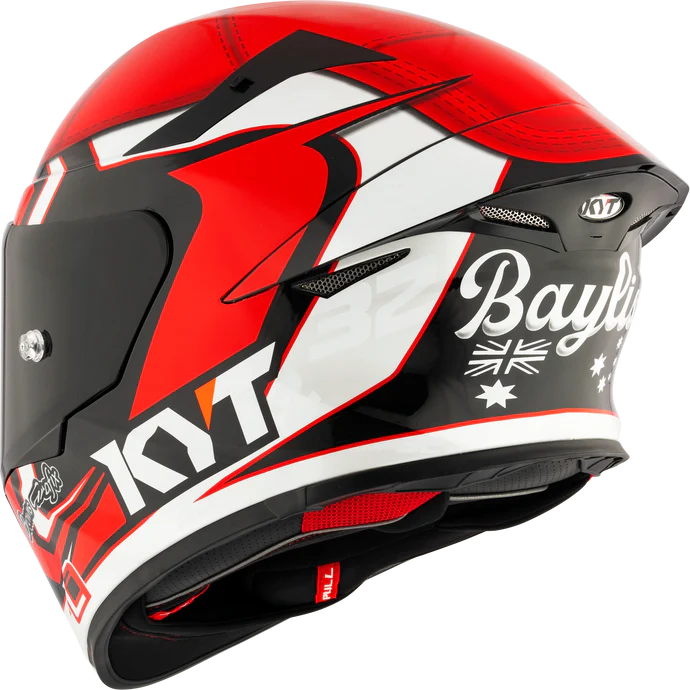 KYT TT Revo Helmet - Bayliss Replica