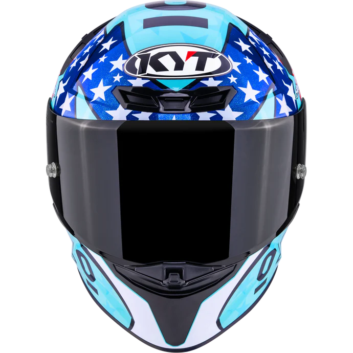 KYT TT Revo Helmet – Leopard Americas Special Edition