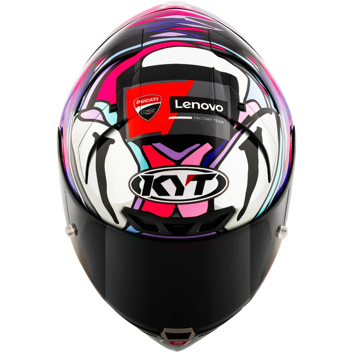 KYT KX-1 Race GP Helmet – Bastianini 2023 MotoGP Replica
