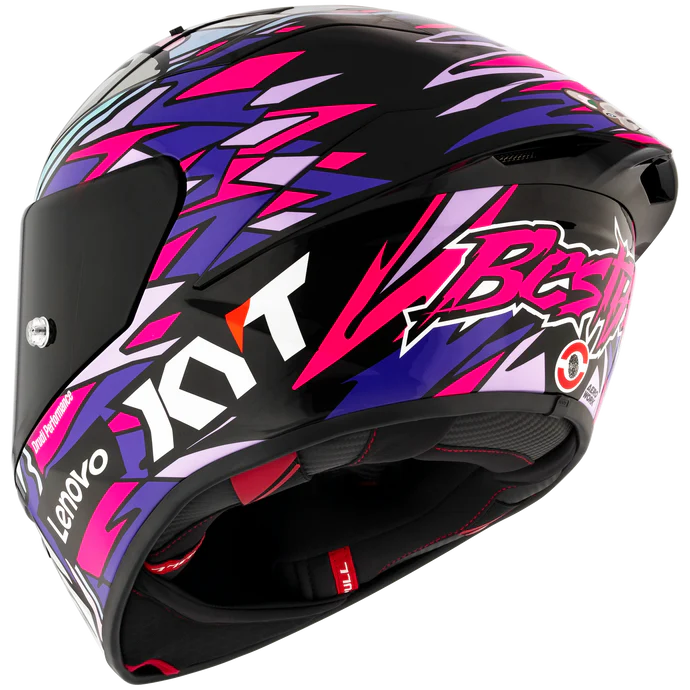 KYT KX-1 Race GP Helmet – Bastianini 2023 MotoGP Replica