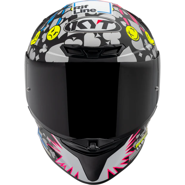KYT TT Revo Helmet - Riccardo Rossi 2022 Replica
