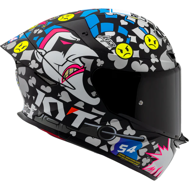 KYT TT Revo Helmet - Riccardo Rossi 2022 Replica