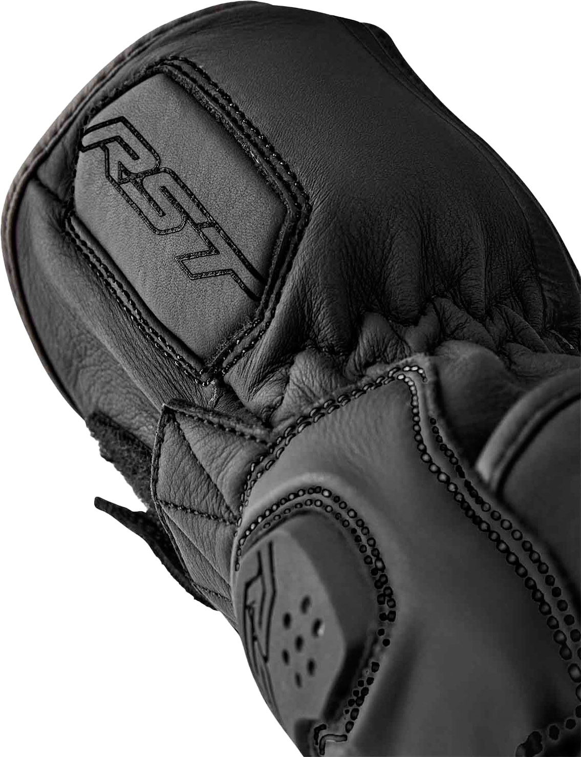 S1 Ladies Glove Black Leather Sm
