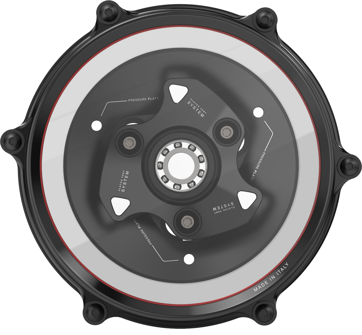 Clutch Cover Black Duc V4